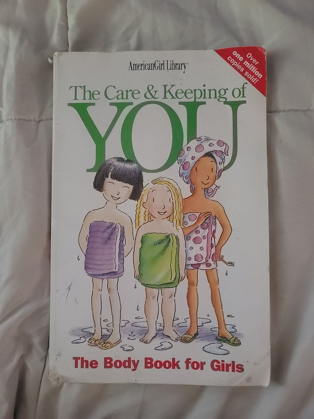 American Girl 'The Care & Keeping of You' — Girls Body Book Health Wellness